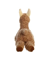 Aurora Medium Louis Llama Flopsie Adorable Plush Toy Brown 12"