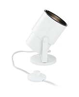 Pro Track Studio Set of 2 Small Uplighting Indoor Accent Spot-Lights Plug