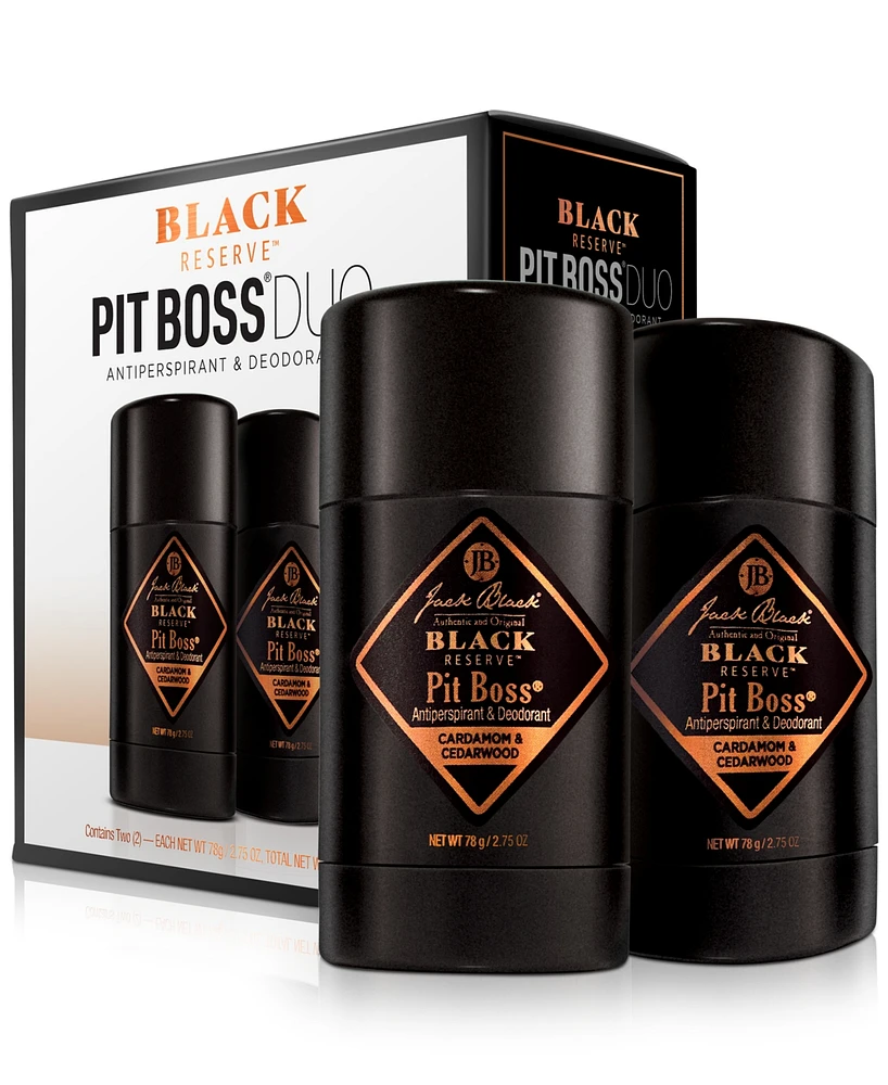 Jack Black 2-Pc. Black Reserve Pit Boss Antiperspirant & Deodorant Set