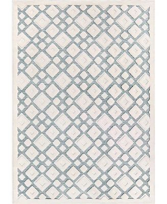 Orian Crochet Diamond Park 7'10"x10'10" Area Rug