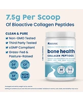 NativePath Bone Health Collagen Peptides, Type 1 & 3, with Fortibone and Verisol, 7.9 Ounce, 30 Servings