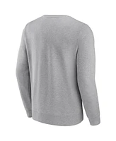 Fanatics Men's Heathered Gray Minnesota Vikings Playability Pullover Sweatshirt