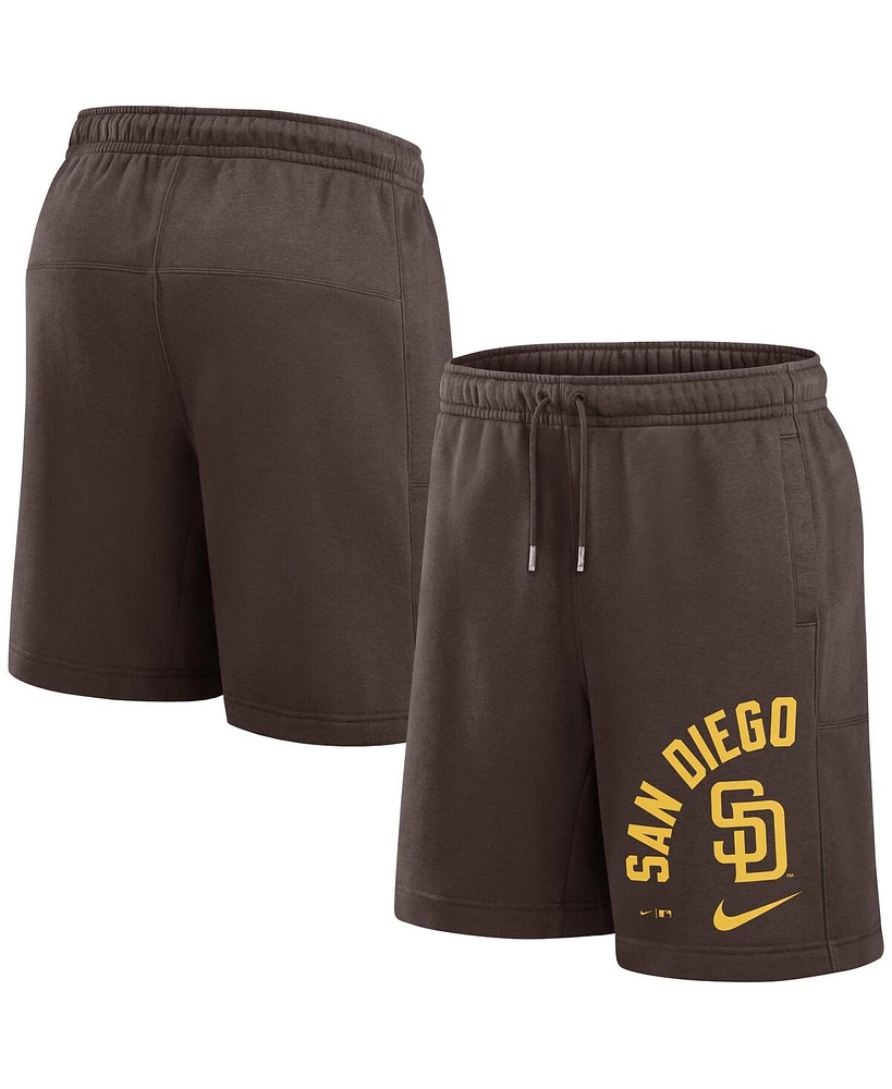 Nike Men's Brown San Diego Padres Arched Kicker Shorts