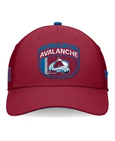 Fanatics Men's Burgundy Colorado Avalanche 2024 Nhl Draft Flex Hat