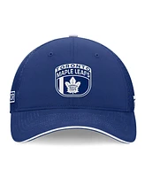 Fanatics Men's Blue Toronto Maple Leafs 2024 Nhl Draft on Stage Trucker Adjustable Hat