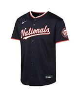 Nike Big Boys and Girls Navy Washington Nationals Alternate Limited Jersey