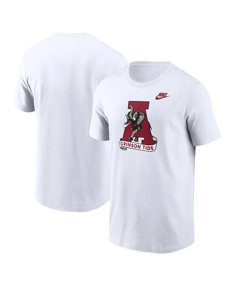 Nike Men's White Alabama Crimson Tide Legacy Alternate Logo T-Shirt