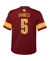 Nike Big Boys and Girls Jayden Daniels Burgundy Washington Commanders 2024 Nfl Draft First Round Pick Player Game Jersey