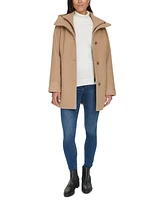 Tommy Hilfiger Women's Hooded Button-Front Coat, Created for Macy's