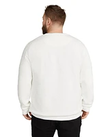 Johnny Bigg Big & Tall Bradley Jacquard Crew Sweat