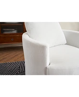 Streamdale Furniture Premium Swivel Armchair with Spacious Seating and Durable Construction