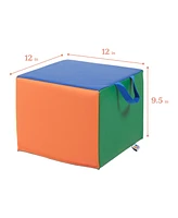 ECR4Kids SoftZone Children's Cozy Cubes, Assorted, 4-Pack