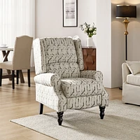Asikli Manual Recliner with Wingback Design