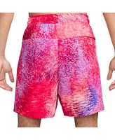 Nike Men's Red Team Usa Allover Print Shorts