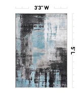 Main Street Rugs Wynn 939 3'3"x5' Area Rug