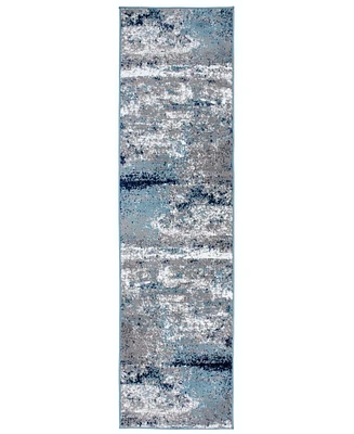 Main Street Rugs Wynn 928 2'7"x12' Runner Area Rug