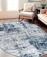 Main Street Rugs Wynn 5'x7' Oval Area Rug