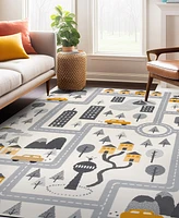 Main Street Rugs Siro Kids 3014 7'10"x10' Area Rug