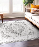 Main Street Rugs Lyon LYN830 6'6"x6'6" Square Area Rug