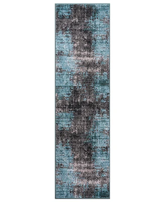 Main Street Rugs County 392 2'x7' Runner Area Rug