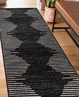 Main Street Rugs County 385 2'x10' Runner Area Rug