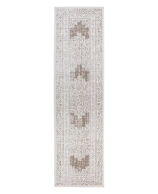 Main Street Rugs Citta Outdoor 4029 2'x7' Runner Area Rug