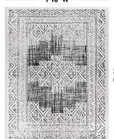 Main Street Rugs Citta Outdoor 4029 7'10"x10' Area Rug