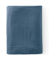 Lands' End Comfy Super Soft Cotton Flannel Flat Bed Sheet - 5oz