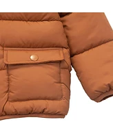 Rokka&Rolla Baby Boys Sherpa Fleece Lined Puffer Jacket 6-24M