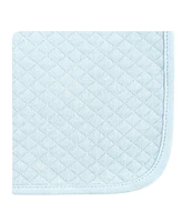 Hudson Baby Infant Boy Quilted Cotton Washcloths