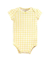 Hudson Baby Baby Girls Cotton Bodysuits