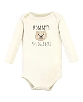 Hudson Baby Boys Cotton Bodysuit, Pant and Shoe Set, Teddy Bears Long Sleeve, 12-18 Months