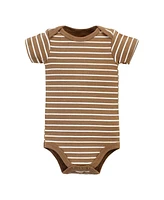 Hudson Baby Boys Cotton Bodysuits