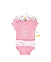 Hudson Baby Girls Cotton Bodysuits, Tiny Love Tutu