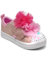 Skechers Girl's Toddler Twinkle Toes: Twi-Lites 2.0 Tutu Cute Fastening Strap Casual Sneakers from Finish Line