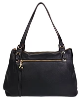 Lodis Amanda Leather Satchel Bag