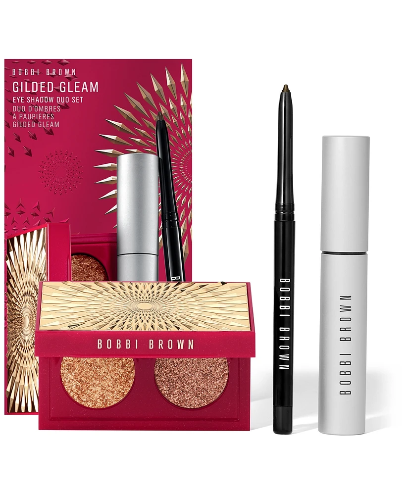 Bobbi Brown 3-Pc. Gilded Gleam Eyeshadow, Eyeliner + Mascara Set