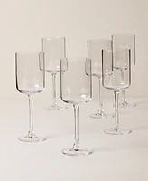 Lenox Tuscany Classics Straight White Wine Glasses, Set Of 6