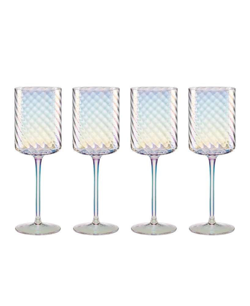 Lenox Tuscany Classics Iridescent Red Wine Glass, Set Of 4