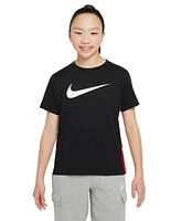 Nike Big Kids Sportswear Cotton Logo Graphic T-Shirt