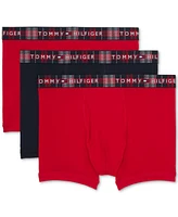 Tommy Hilfiger Men's Solid Trunks, Pack of 3