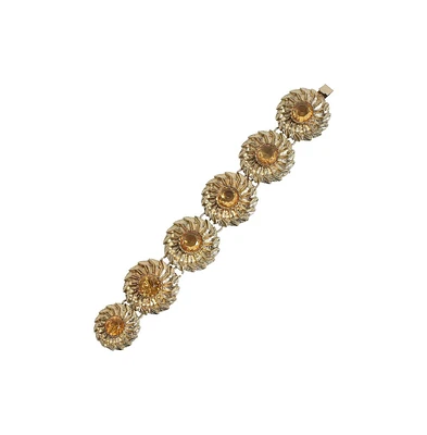 Sohi Women's Sunflower Tennis Bracelet