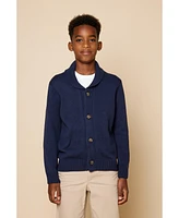 B by Brooks Brothers Big Boys Shawl-Collar Cardigan