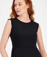 Anne Klein Twill Sheath Dress