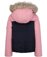 Tommy Hilfiger Big Girls Expedition Colorblock Puffer