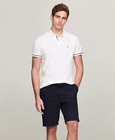 Tommy Hilfiger Men's Regular-Fit Stripe-Sleeve Polo Shirt