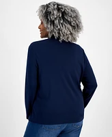Style & Co Plus Size Mock-Neck Top, Created for Macy's