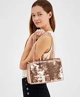 I.n.c. International Concepts Ajae Soft Sequin Top Handle Bag, Created for Macy's