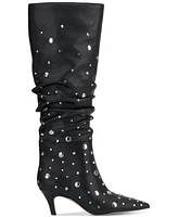 Jessica Simpson Women's Naevy Slouchy Studded Dress Boots