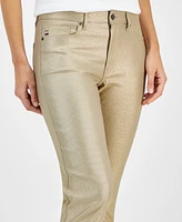 Tommy Hilfiger Women's Tribeca Foil Straight-Leg Jeans